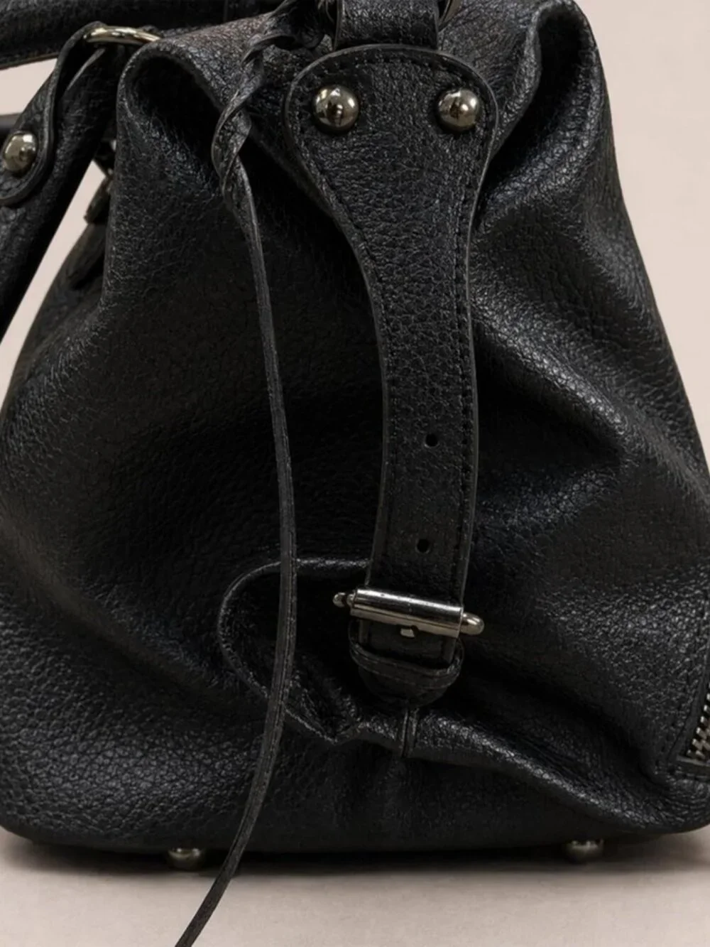 Vegan Leather Mini City Tote Bag - Small Hobo Crossbody Handbag for Women, 8L